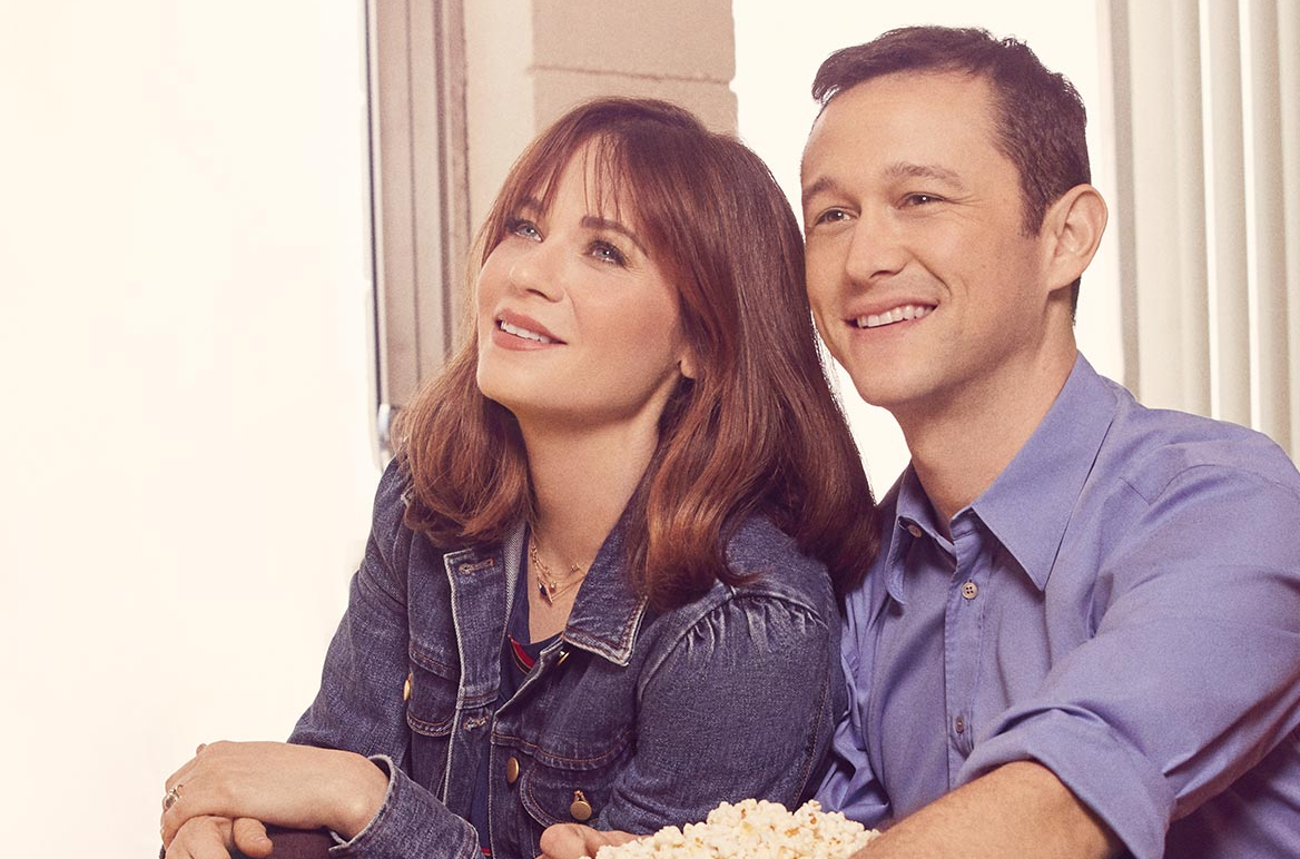 Zooey Deschanel e Joseph Gordon-Levitt, atores do filme 500 dias com Ela. A personagem Summer (Zoey) é uma MPDG. Divulgação: EW